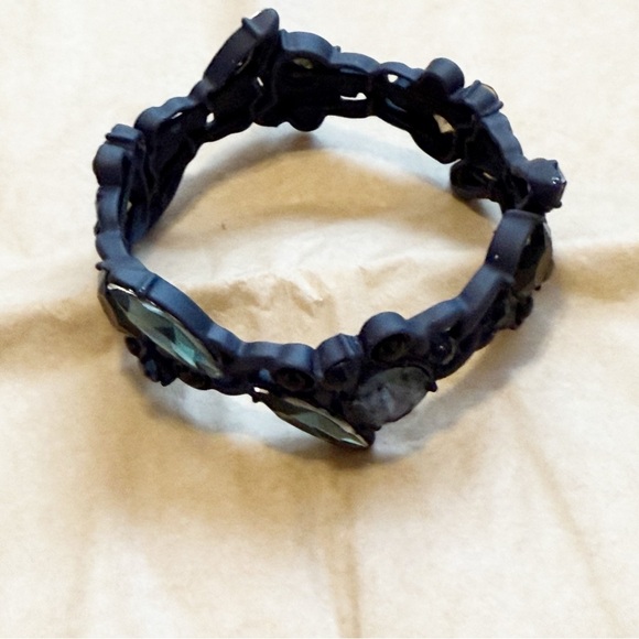 lia sophia Green Blue Elastic Bracelet - Picture 1 of 4